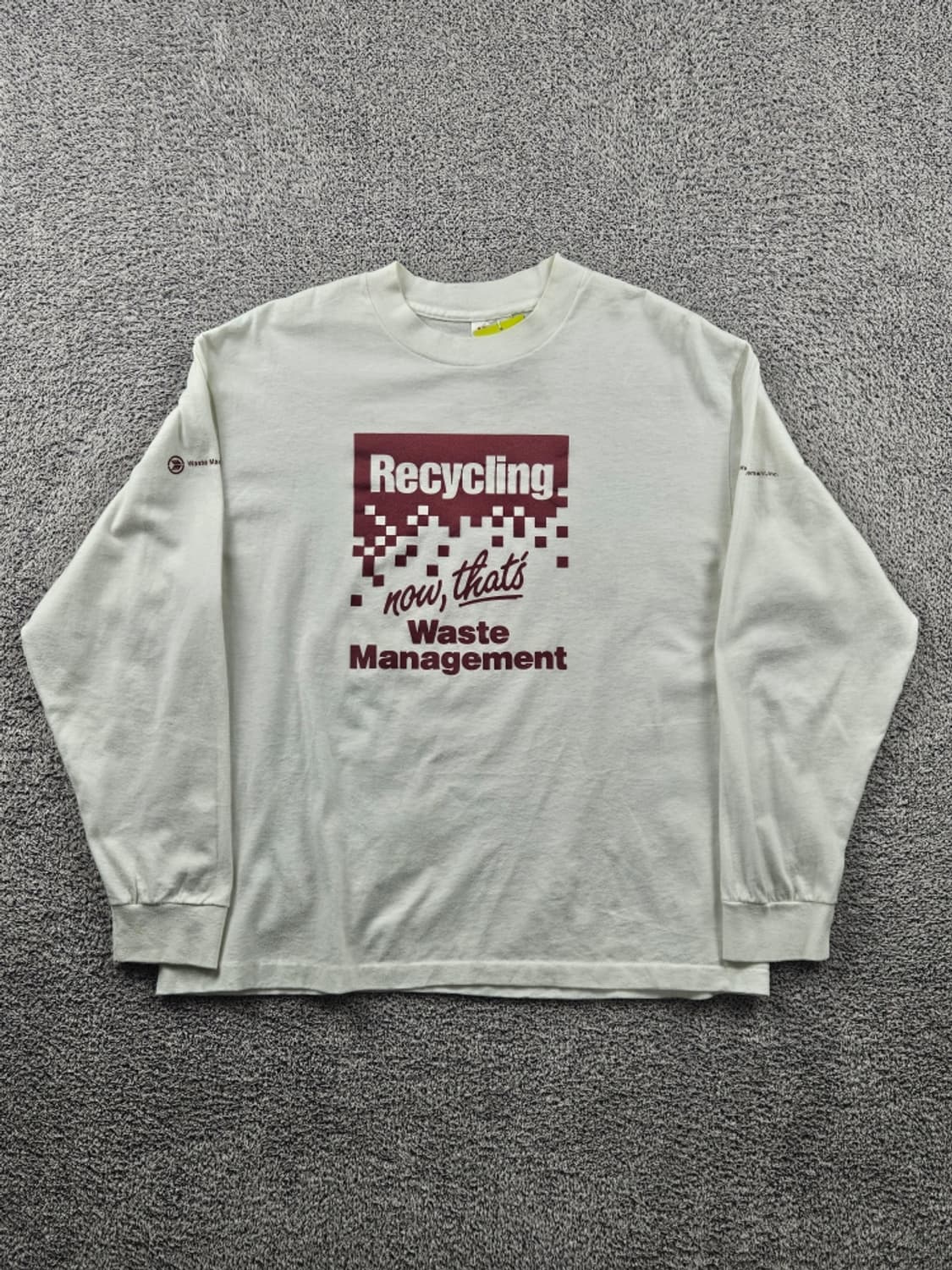 8~90's USA HEF-T 싱글 스티치 롱 슬리브 (XL)/11128 상품이미지2