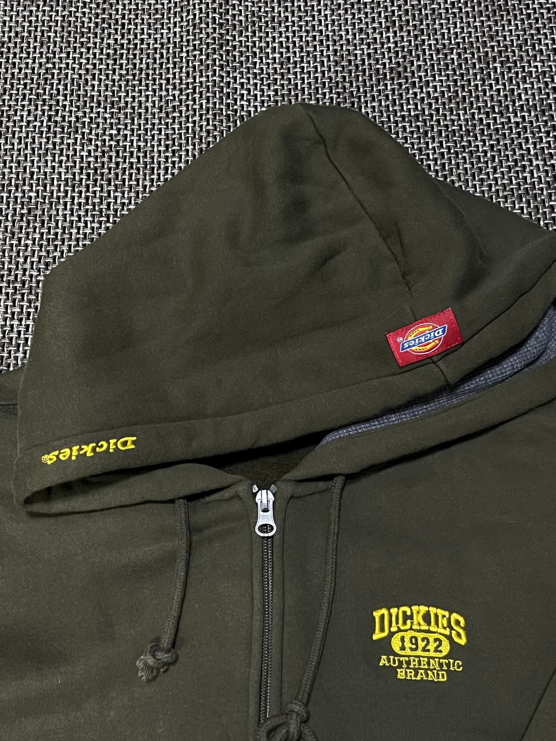 디키즈 어센틱 후드집업 카키 상품이미지3