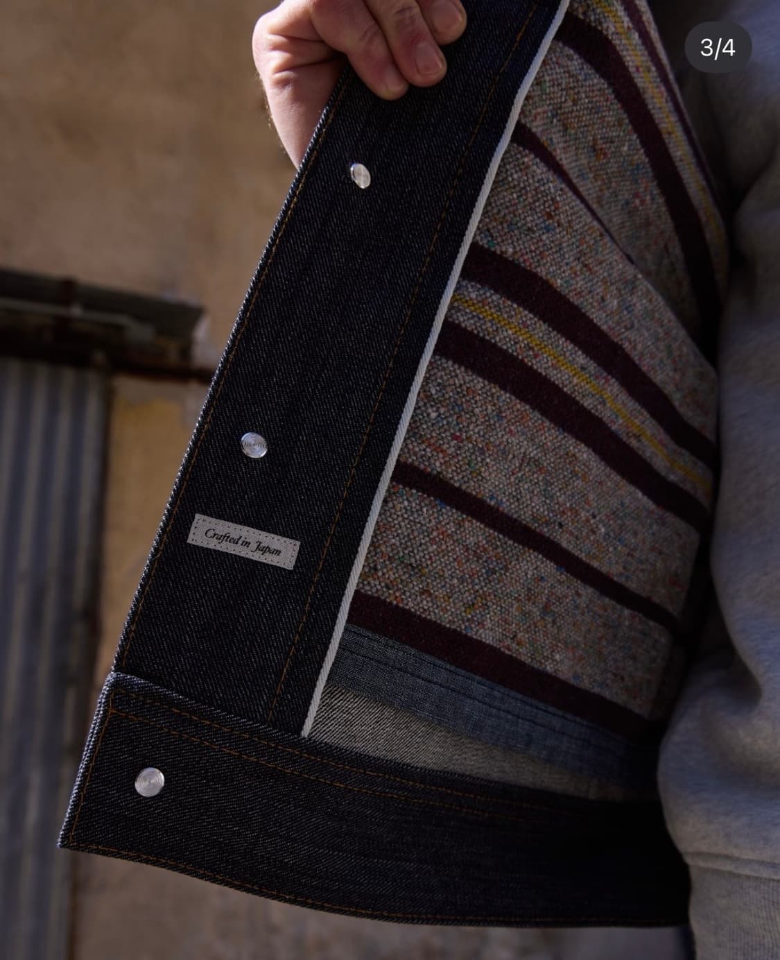 [새제품] lee101 스톰라이더 일본셀비지,일본메이드 m 상품이미지9