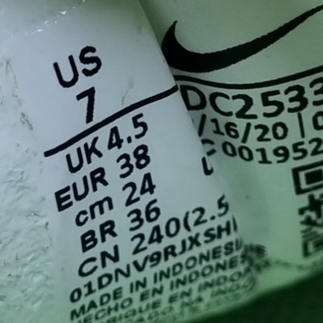 나이키 와플원 아쿠아 여성운동화240  상품이미지6