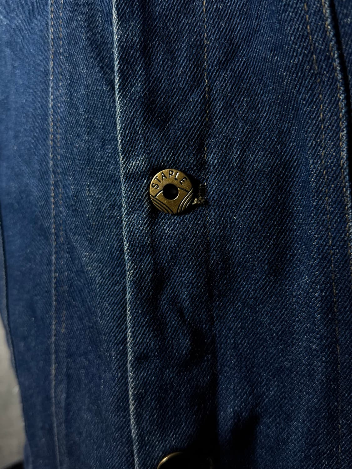 스테이플 코듀로이 디테일 데님자켓 상품이미지5