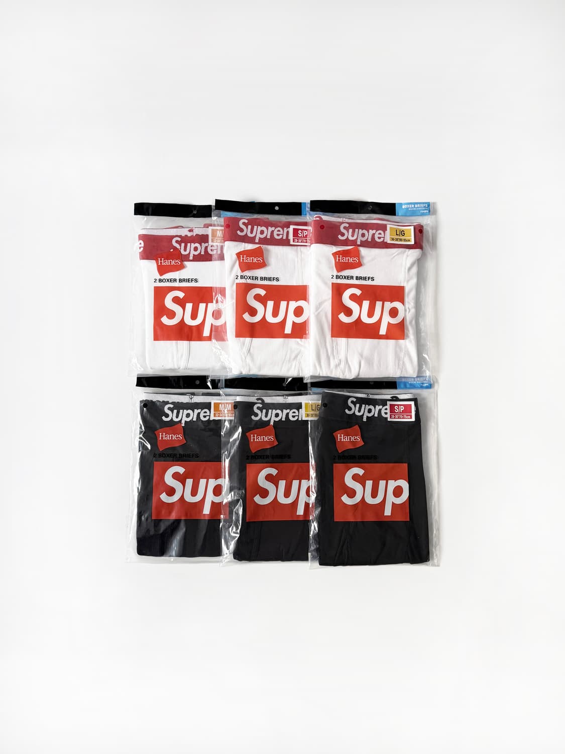 Supreme Hanes 2pack 슈프림 헤인즈 박서 브리프 2장 세트 상품이미지5