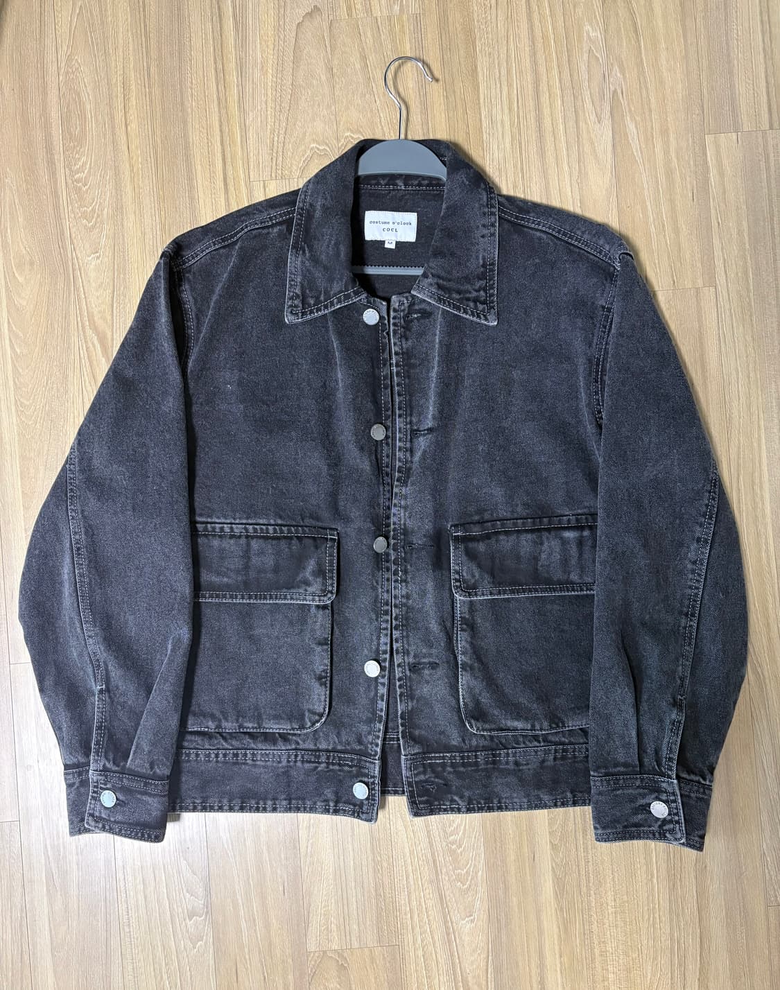 커스텀 어클락 흑청 자켓 상품이미지1