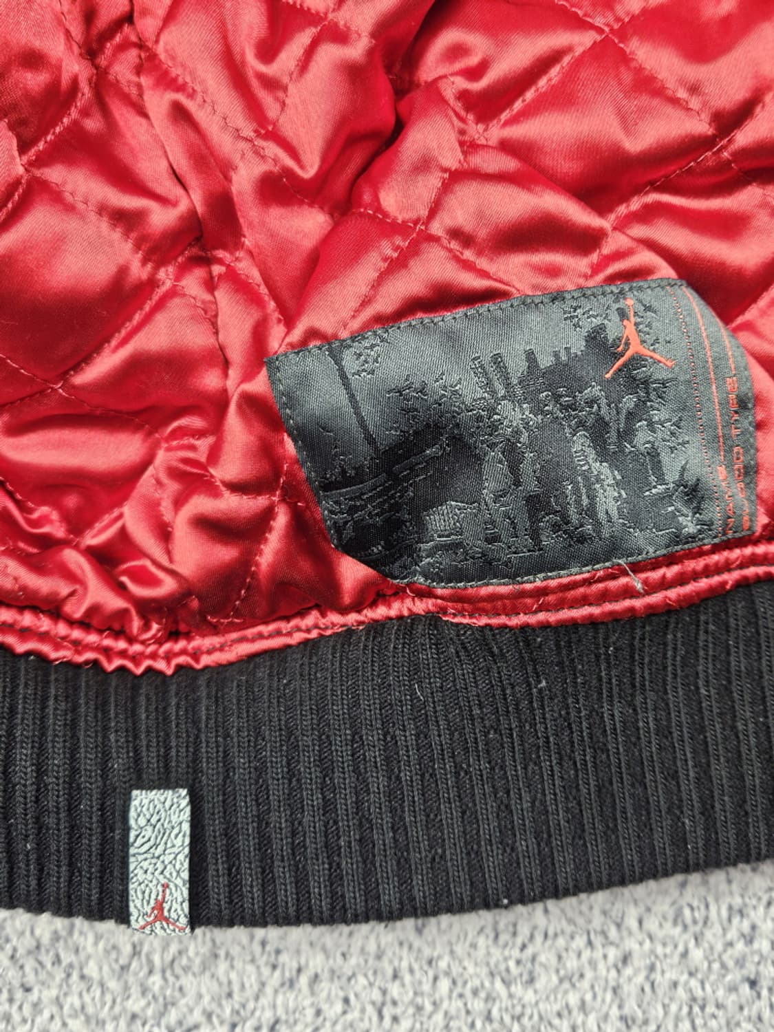 나이키 조던 체크패턴 울레더 바시티 자켓 ( S ) / 10106 상품이미지10