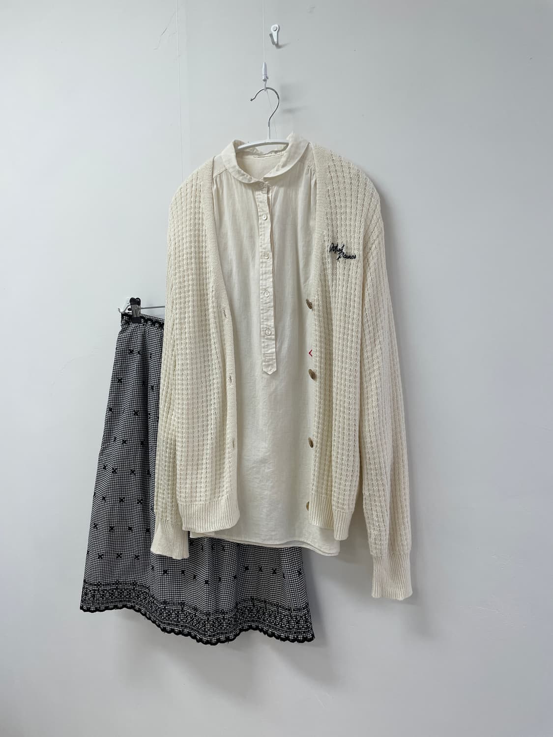 Ricca ricca  연베이지 가디건 상품이미지6