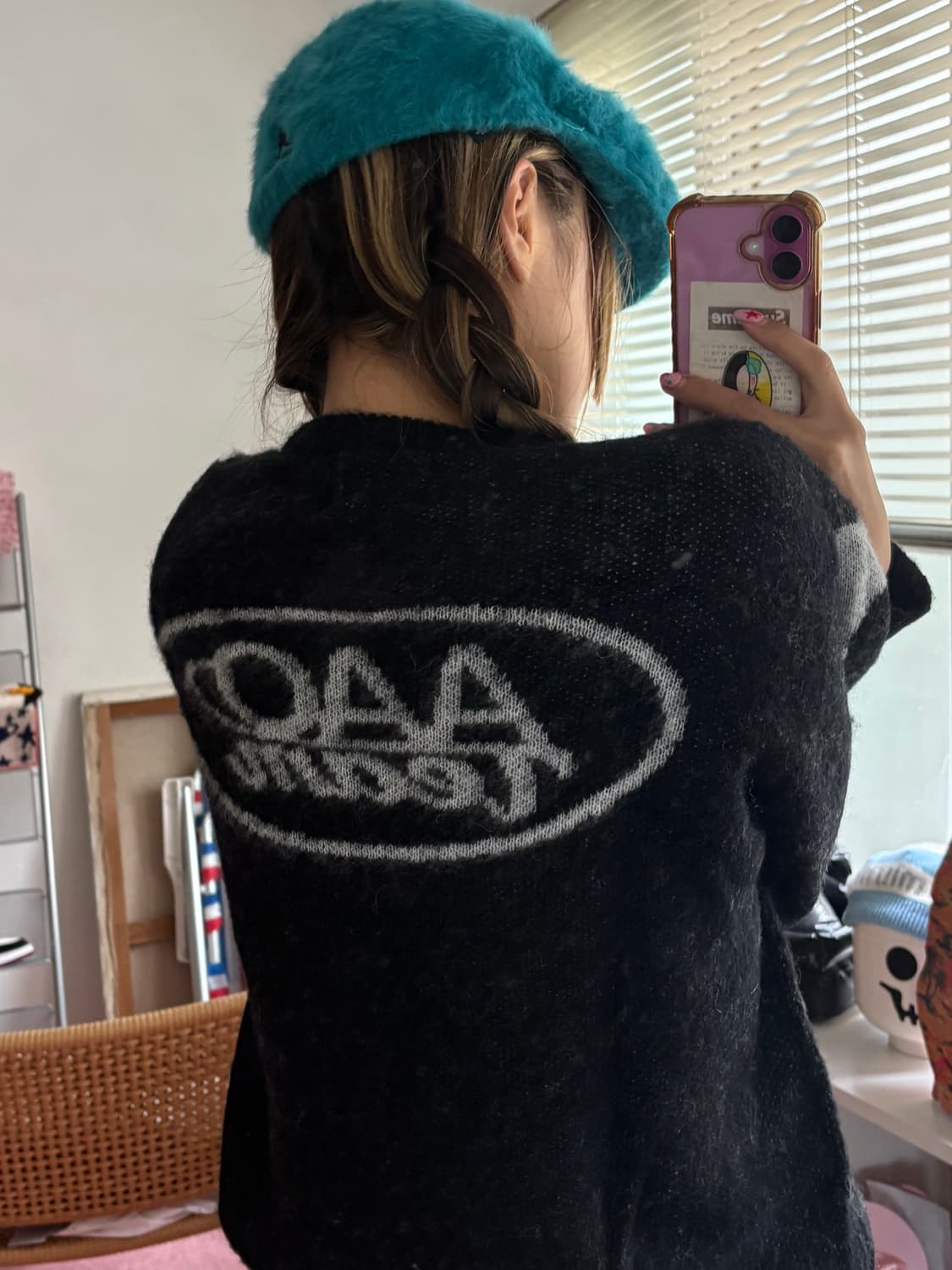 XAAO REAL BONE mohair blend knit 니트 상품이미지3