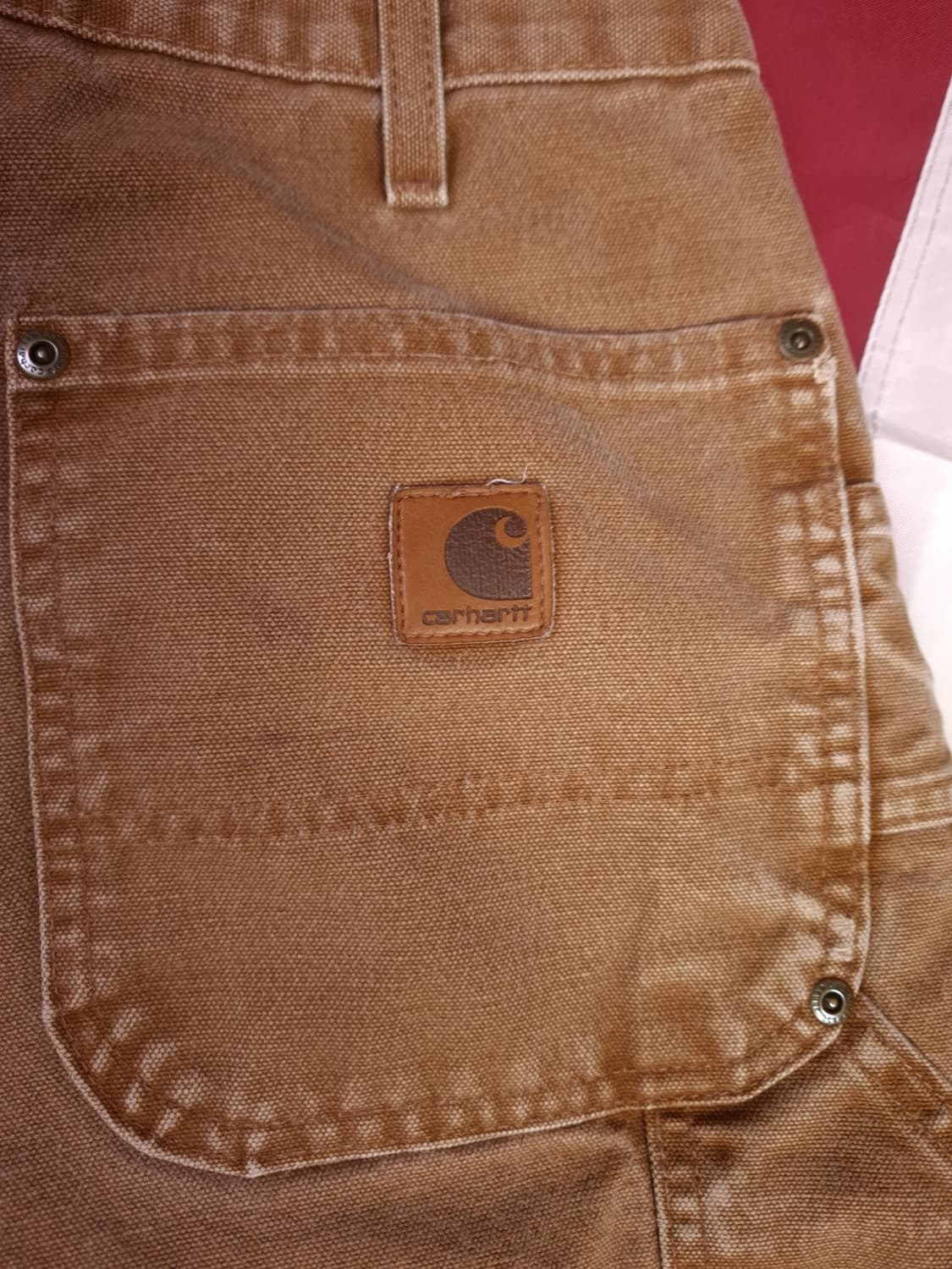 오리지날 칼하트 더블니 워크 팬츠 상품이미지9