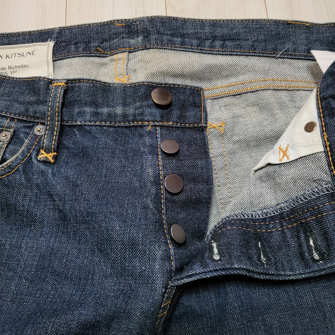 (32) 메종키츠네청바지 maison kitsune 메종키츠네바지 상품이미지7