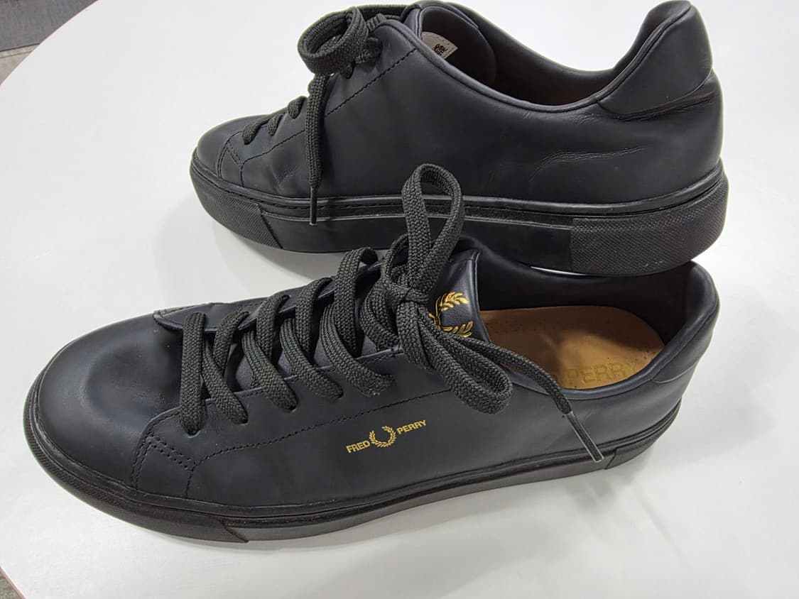 프레드페리 FRED PERRY 레더 스니커즈 상품이미지3