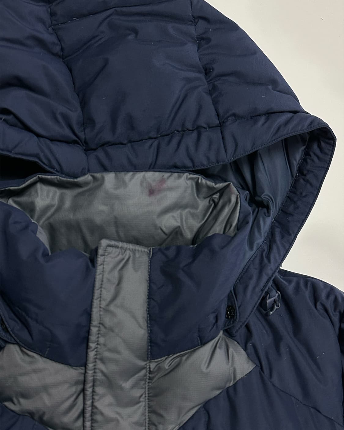 노스페이스 배색 구스 다운 상품이미지5