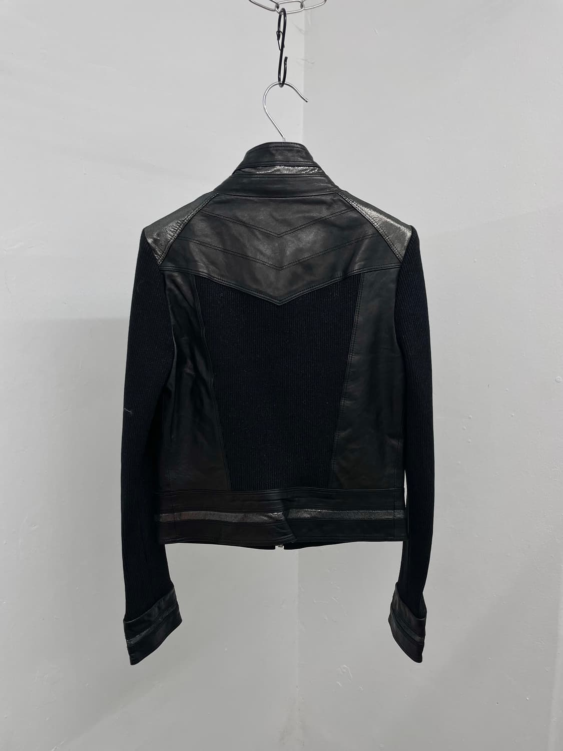 락시크 양가죽 레이어드 자켓 상품이미지8