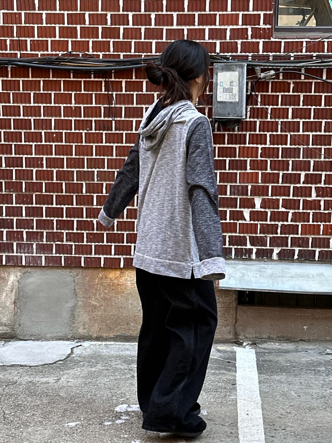 아디다스 바람막이 아베크롬비 후드 언발 펜츠 코디 상품이미지8