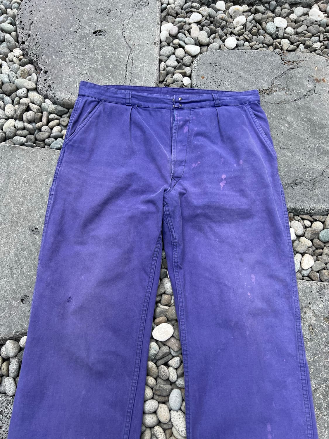 (36인치)OLD VINTAGE FADED PURPLE 프렌치워크팬츠 상품이미지3