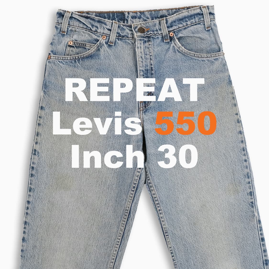 리바이스 550 오렌지탭 중청 90s USA 30인치 OR5503240 상품이미지1