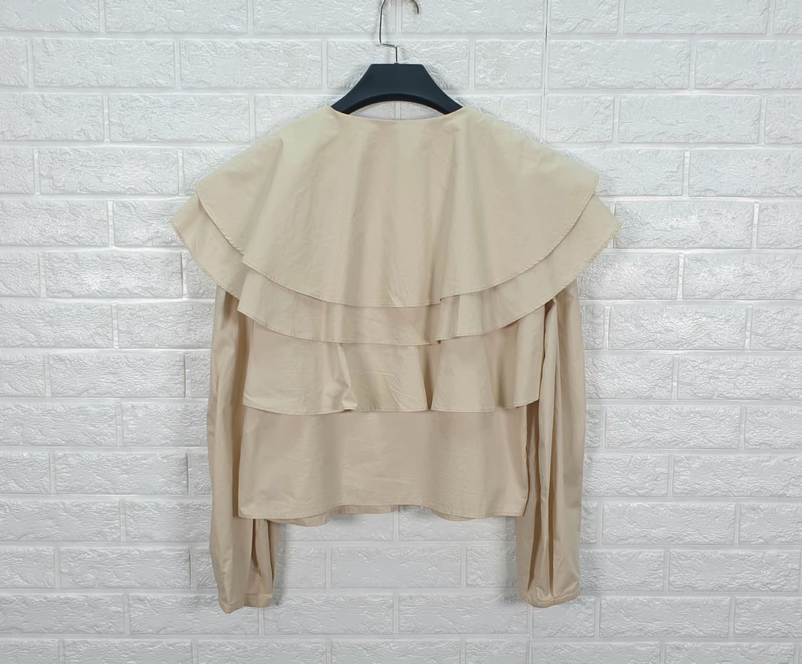 [66]자라 러플 팝린 셔츠 상품이미지4