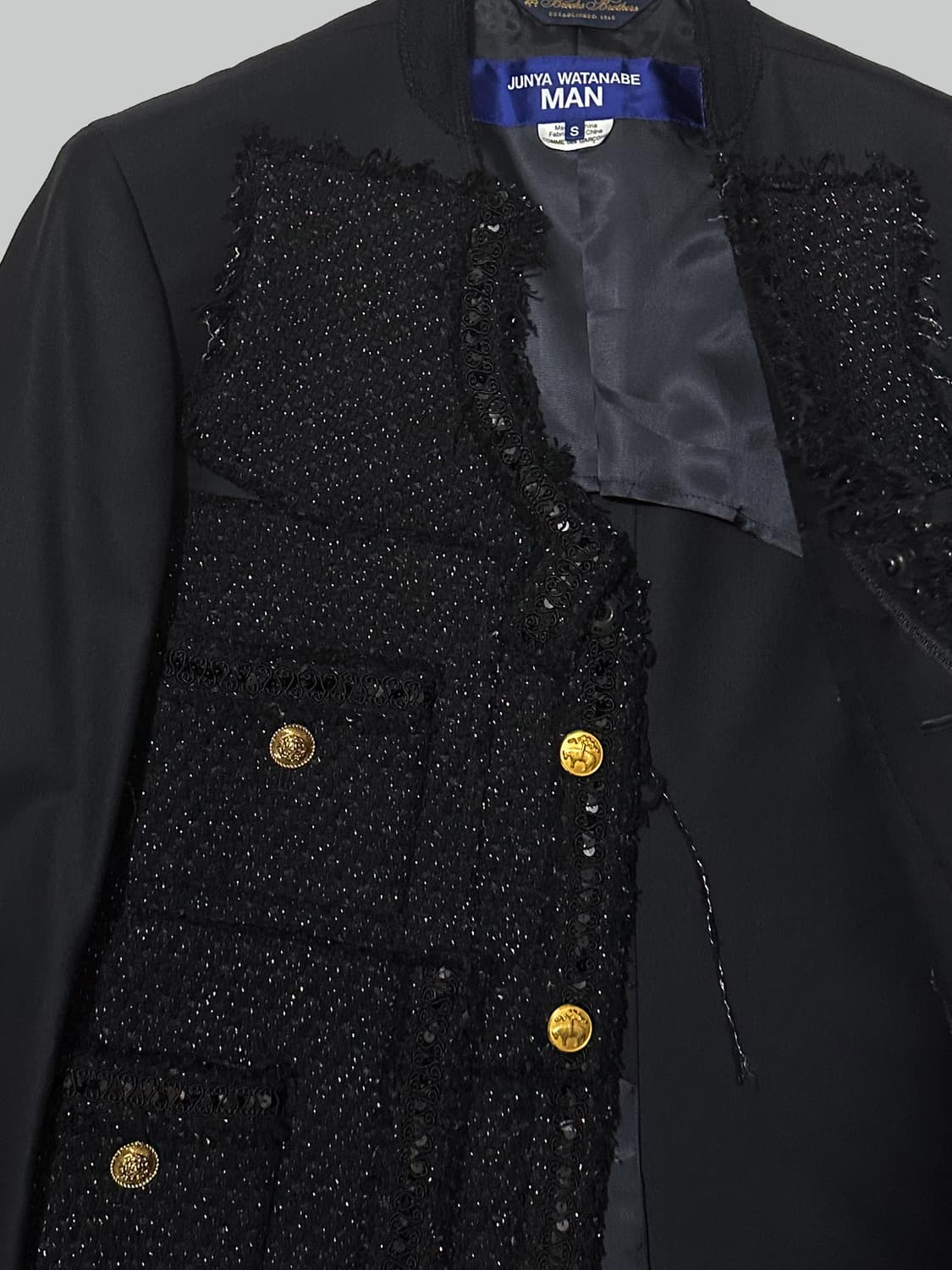 준야 와타나베 24ss 브룩스 트위드 블레이저 상품이미지5