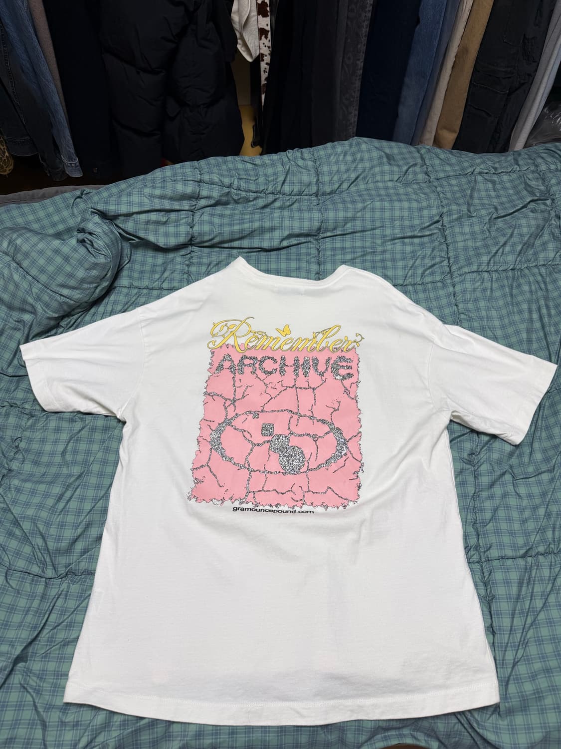 [XL] 그램아운스파운드 반팔티셔츠 코드쿤스트 콜라보 상품이미지2