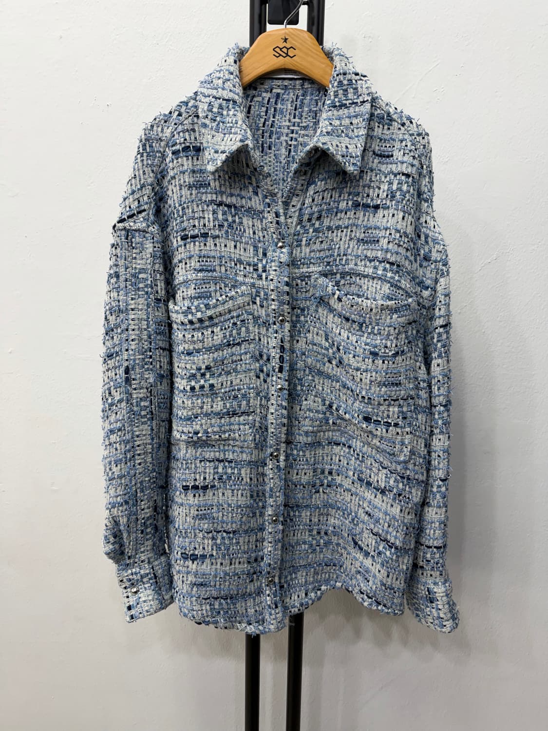 매장판정품) IRO 이로 트위드 오버사이즈 자켓 가디건 34 상품이미지1