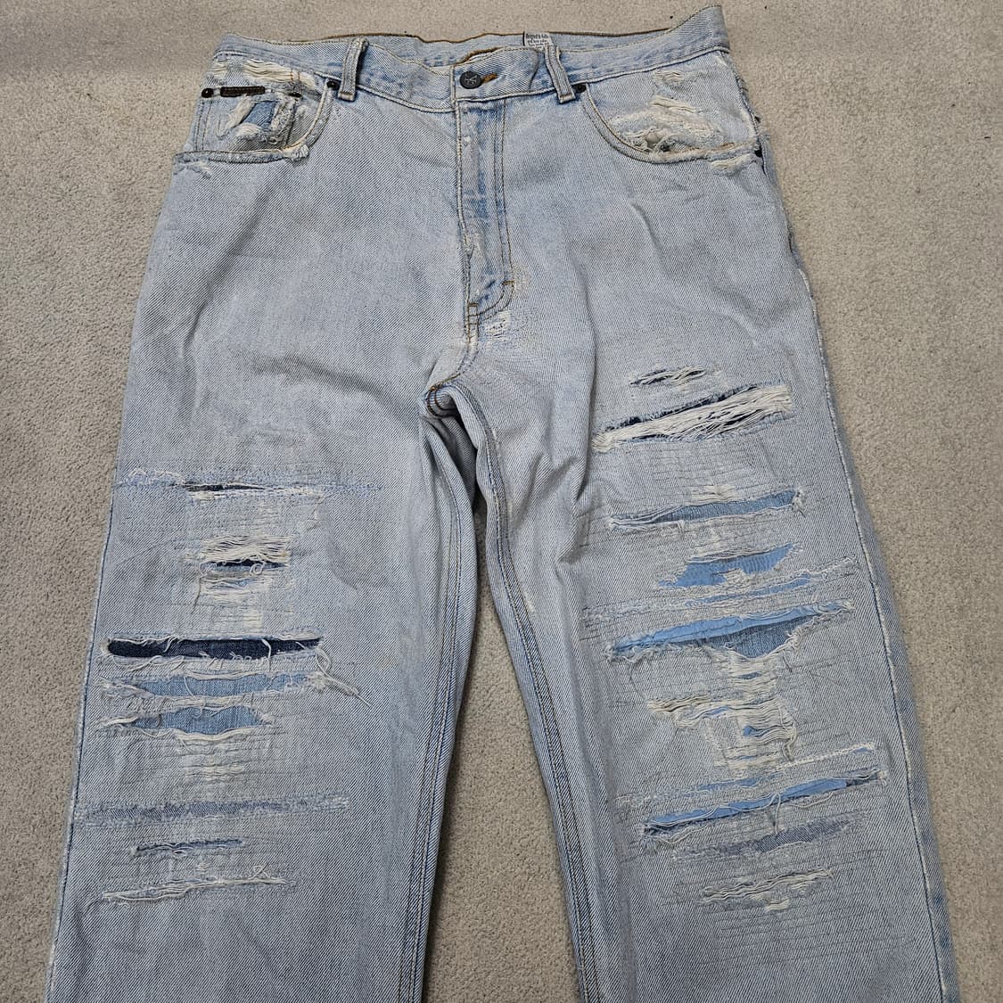 90s 캘빈클라인 리페어 데님 팬츠 33 상품이미지3