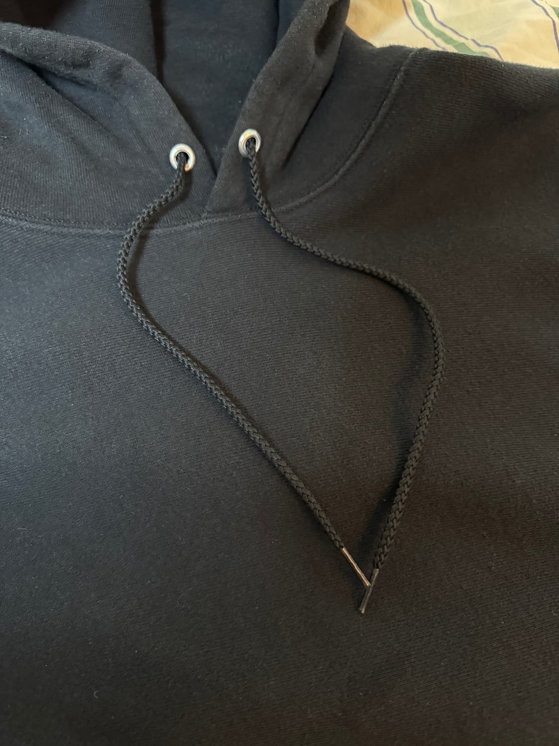 [105] 빈티지 챔피온 프리미엄 리버스위브 후디 블랙 상품이미지4