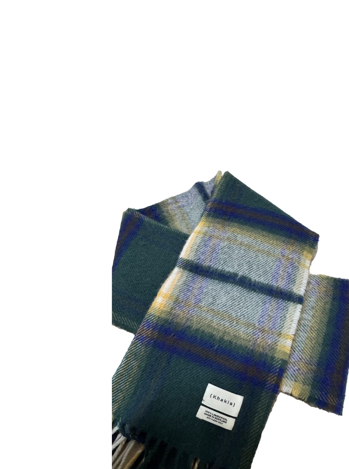 khakis green check muffler  상품이미지2