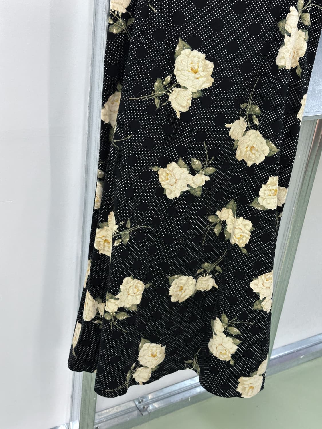 pink house dot rose long skirt 상품이미지2