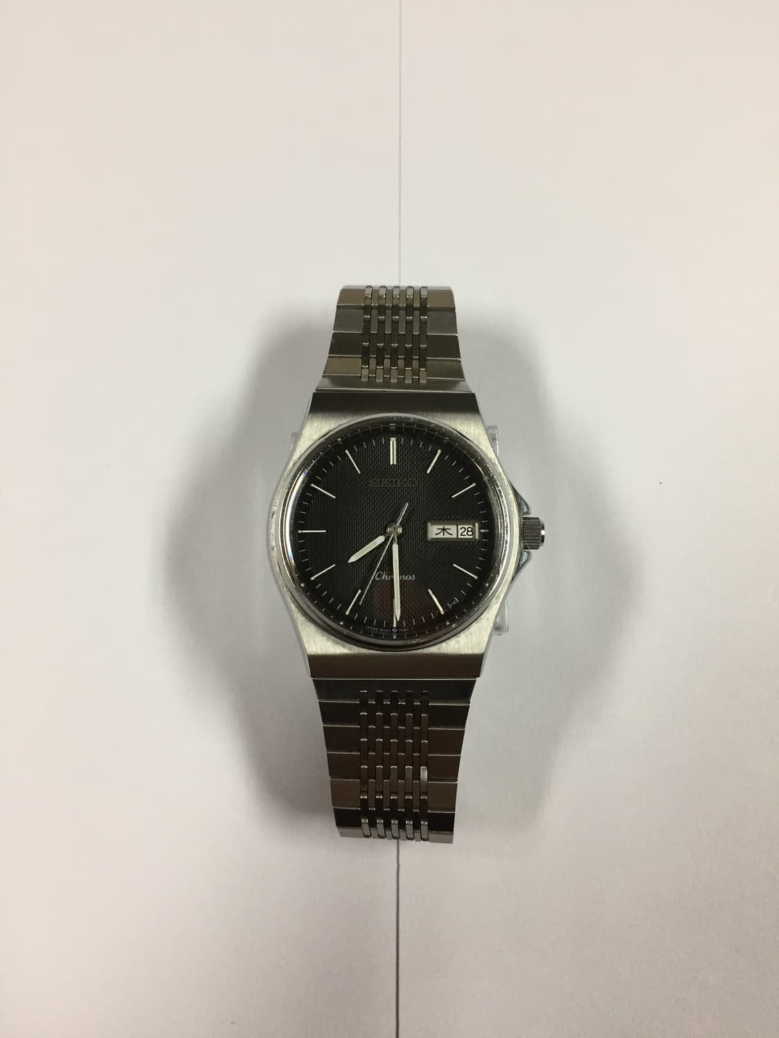80s seiko chronos quatz day-date 상품이미지5