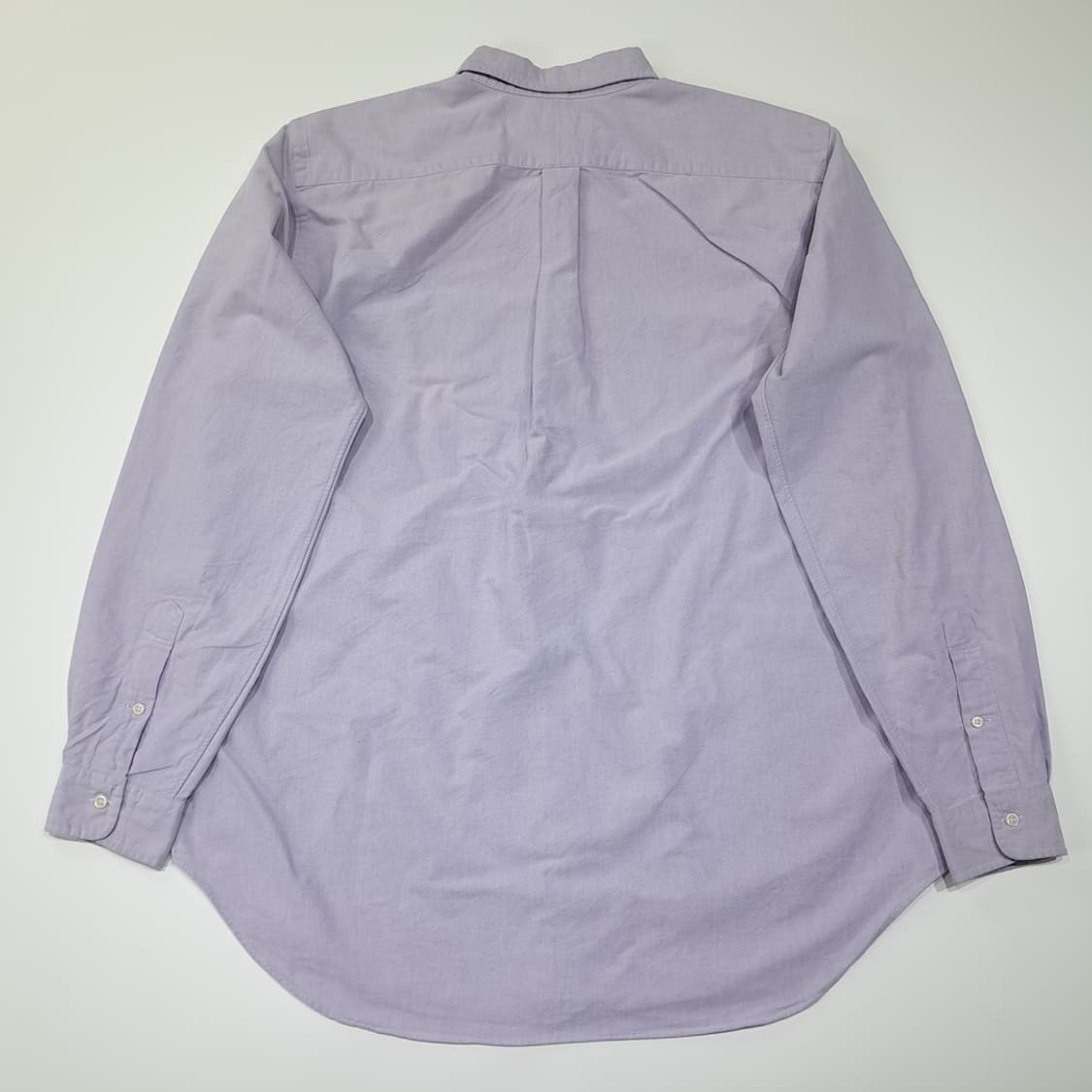 CL595 LT 폴로 90s 코튼 멀티포니 버튼다운 라벤더 셔츠 남방 상품이미지6