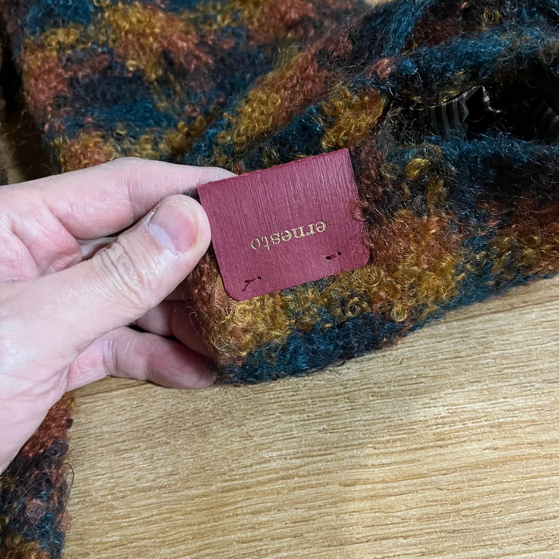 [105] 에르네스토 사르토리아 알파카 코트 상품이미지5