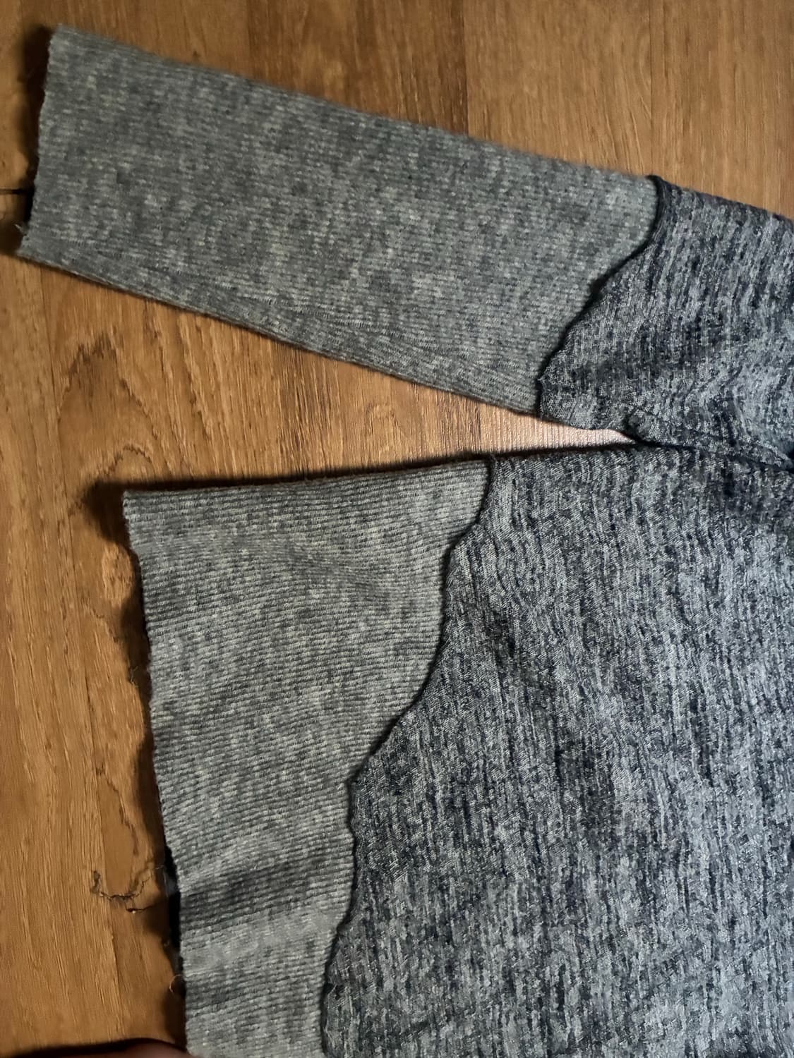 Shellac v neck distressed sleeve 46(M) 상품이미지4