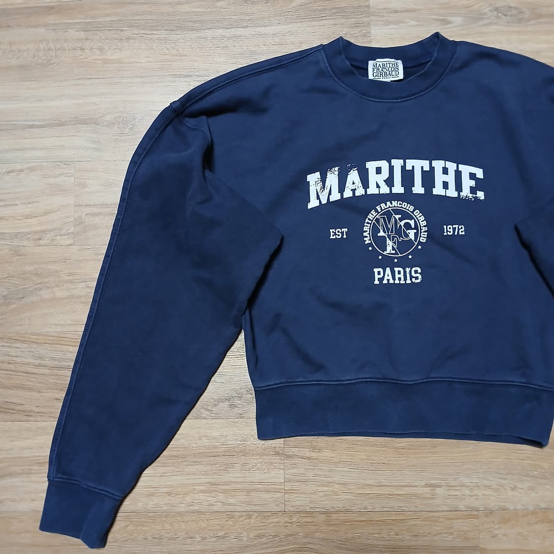 Marithe 마리떼프랑소와저버 크롭 맨투맨 스웻셔츠 상품이미지2