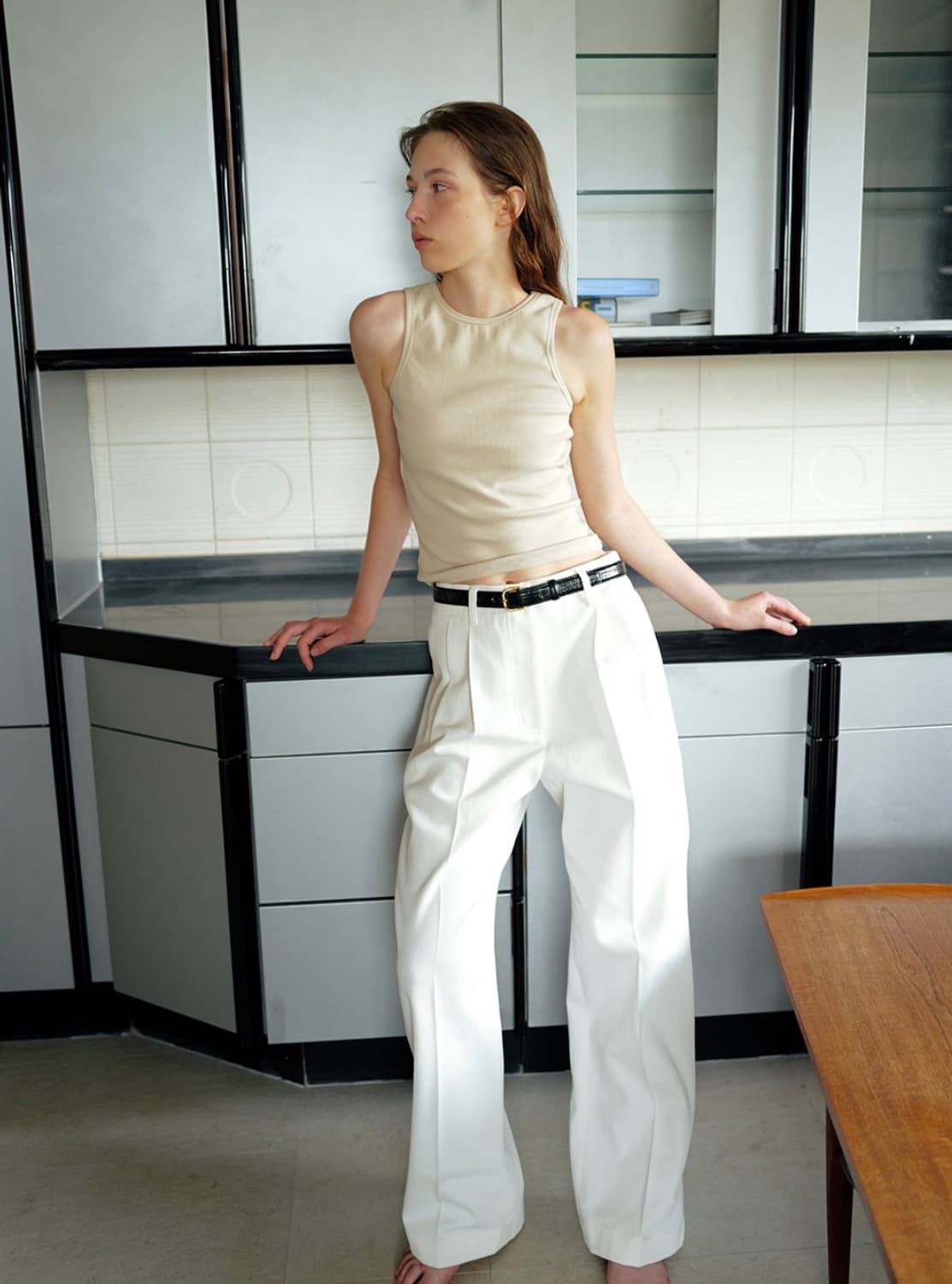 Le17septembre cotton twill pants 36 상품이미지2