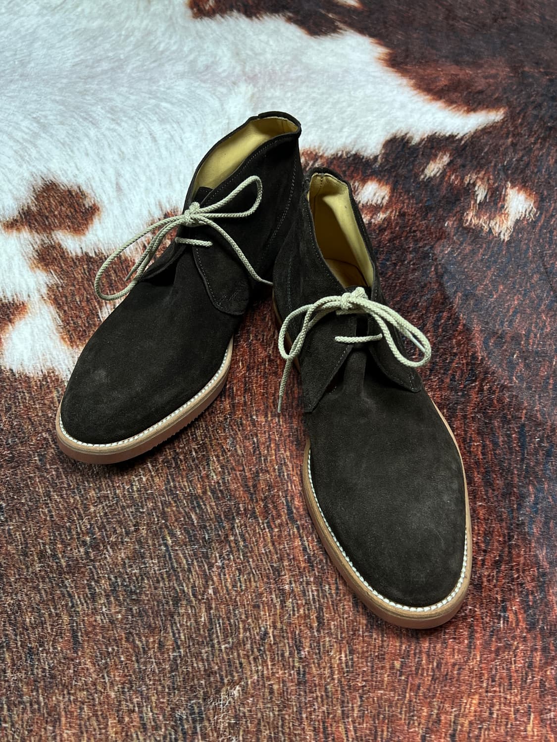 [255] J.Wilton 스웨이드 처카 부츠 다크 브라운  상품이미지1