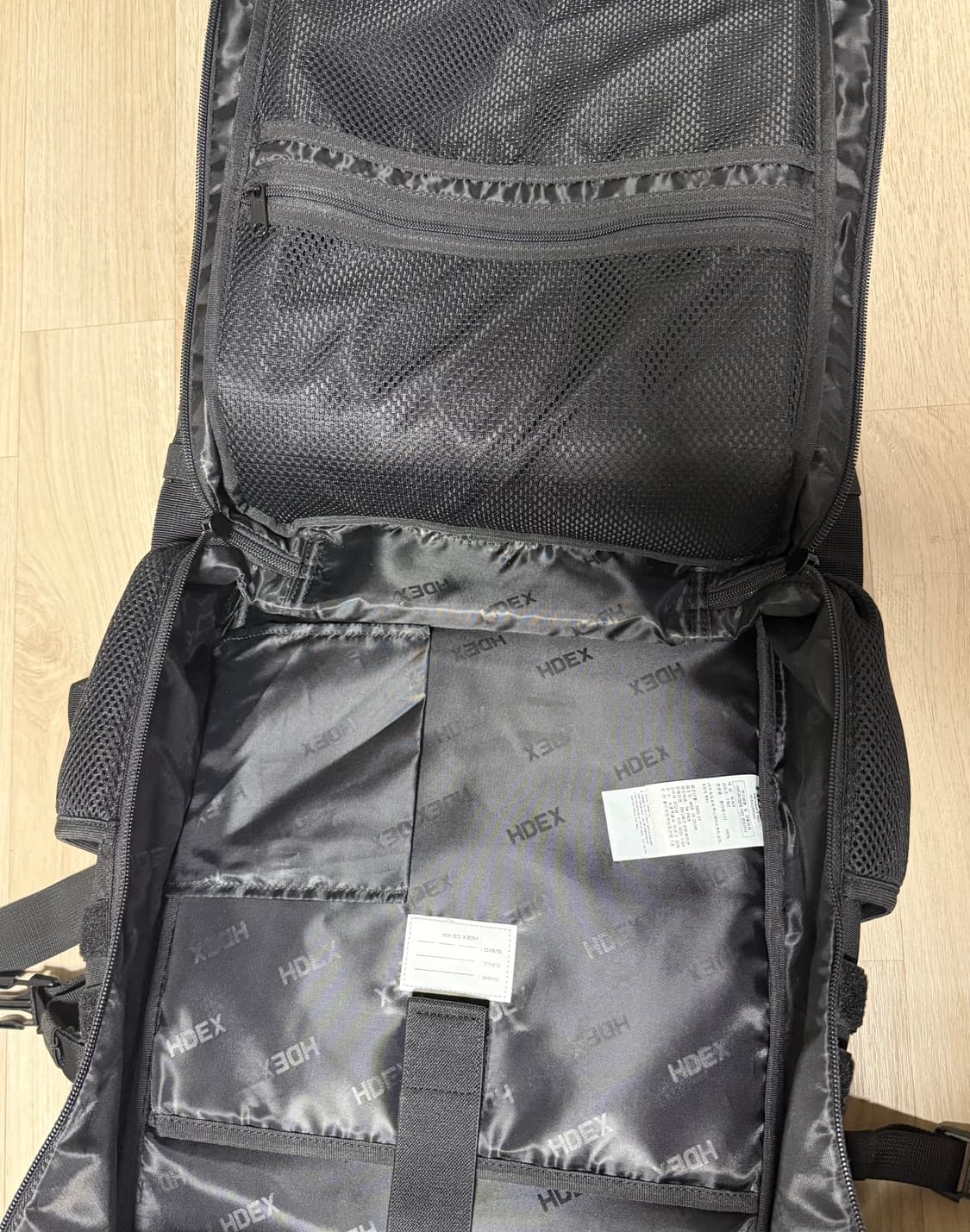 HDEX 스탠다드 짐 코듀라 백팩 2.0 36L 상품이미지5
