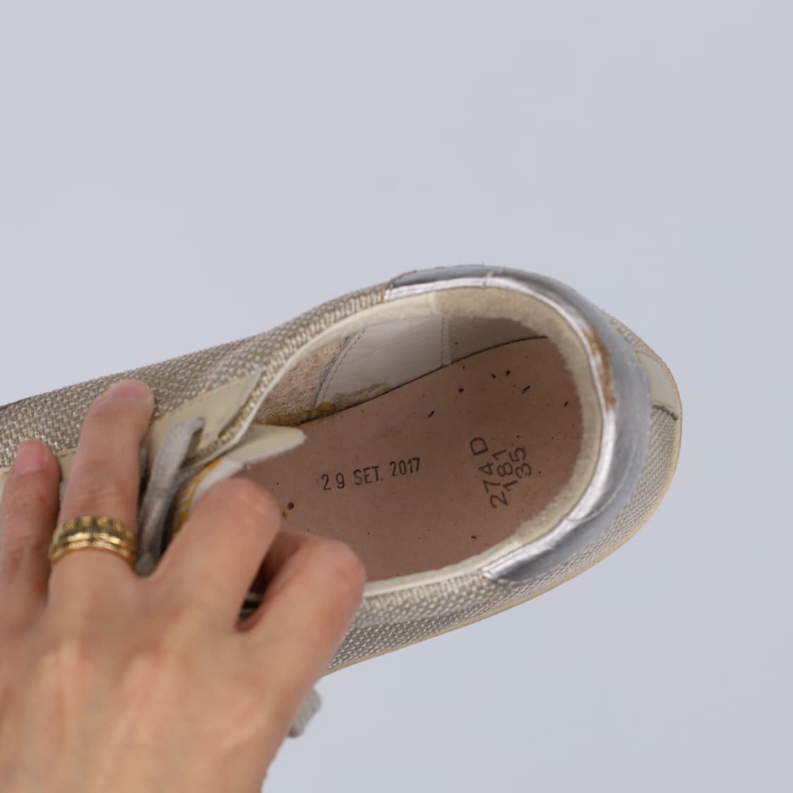 35 골든구스 빈티지 운동화 0414H1 상품이미지9