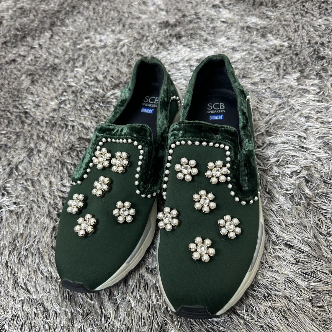 슈콤마보니 여자 슬립온 운동화 신발 245 상품이미지2