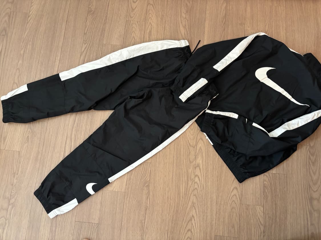 나이키 반크롭 바람막이 조거팬츠세트 여성sm 춘추 상품이미지3