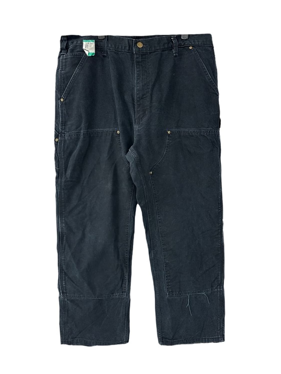 [38X32] Carhartt B01BLK USA 더블니카펜터 워크팬츠 상품이미지1