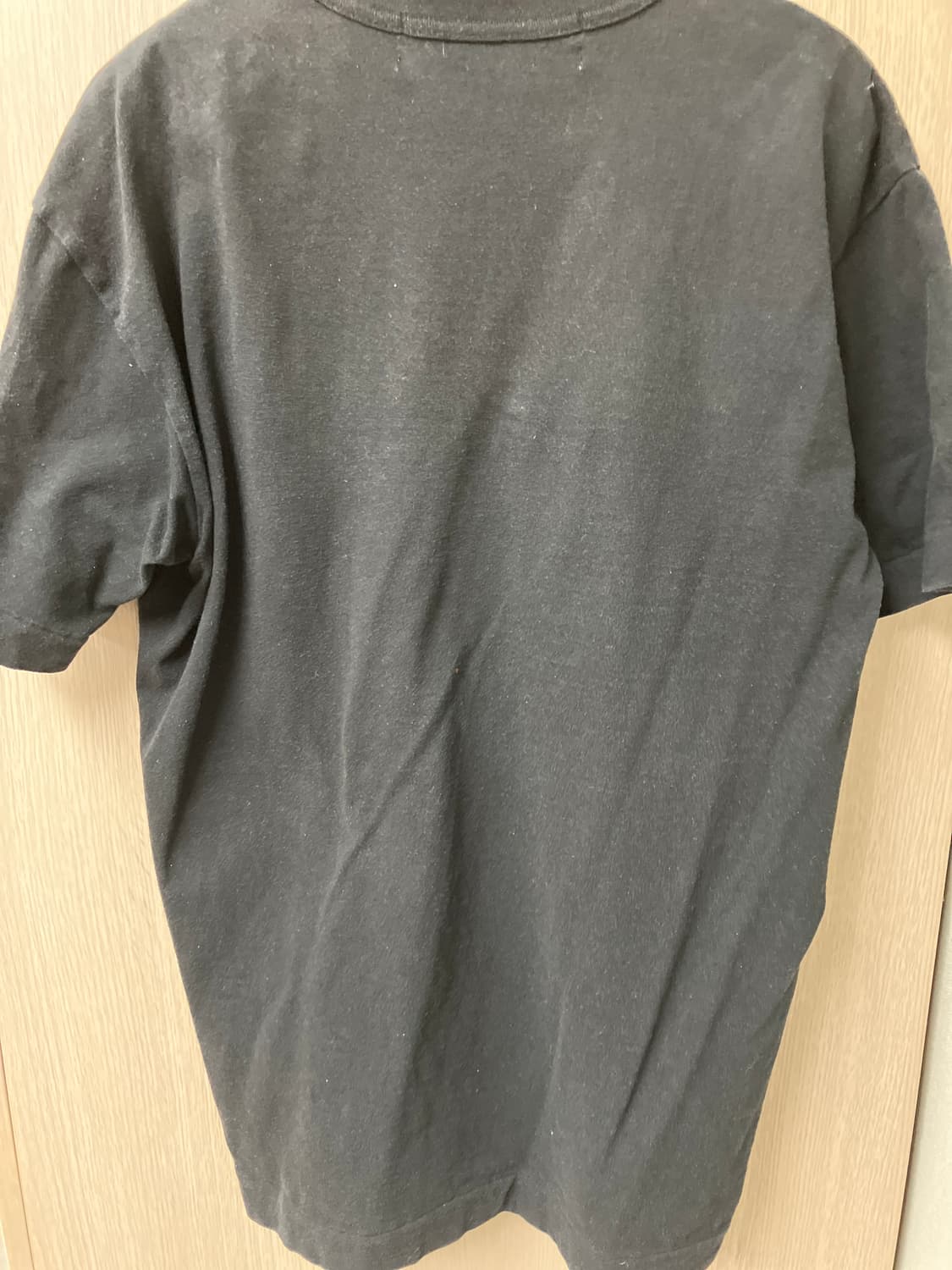 꼼데가르송 반팔 검은색 L사이즈 상품이미지4