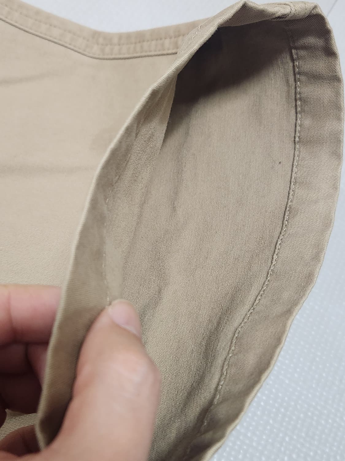 그라미치 트윌 그라운드 업 팬츠 Tan M 새상품 상품이미지8