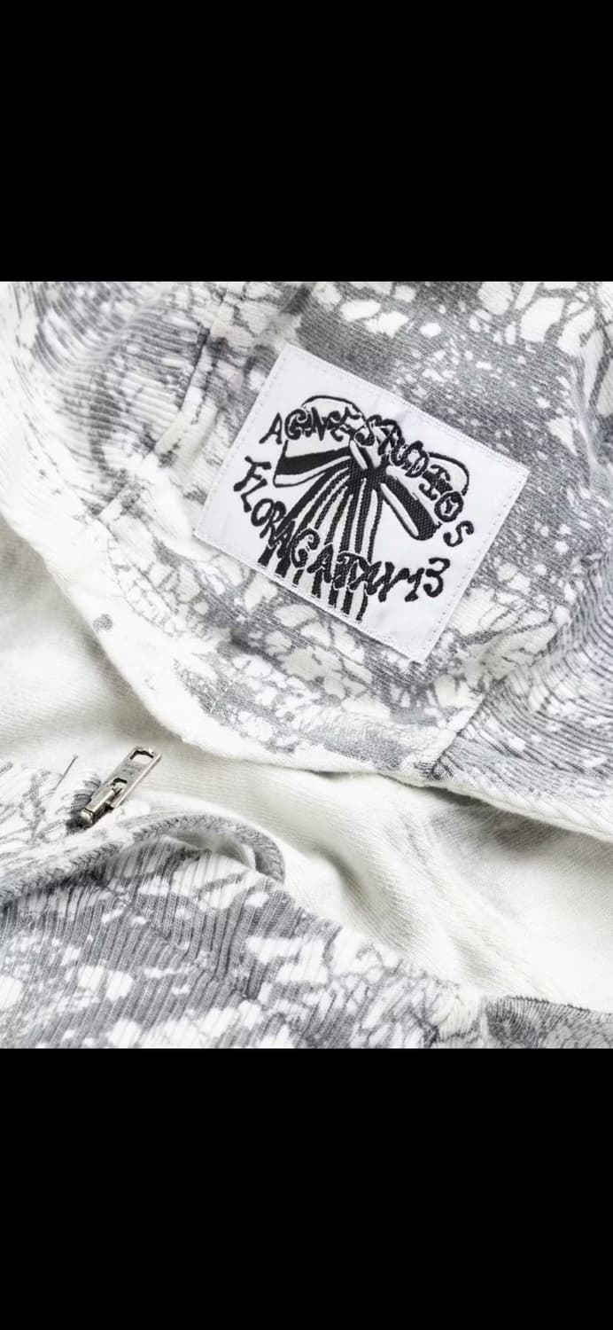 아크네 스튜디오 페이디드 하이넥 니트 집업 L 상품이미지10