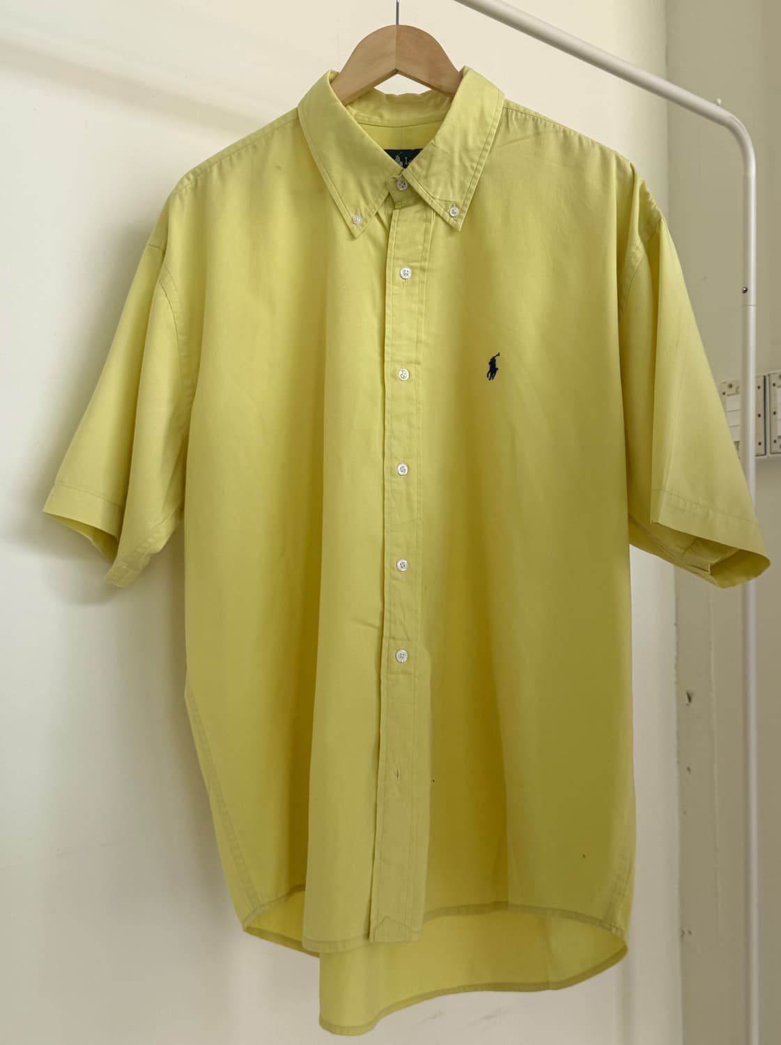 폴로( Polo ralph lauren) 옐로우 반팔 셔츠 S/S 상품이미지2