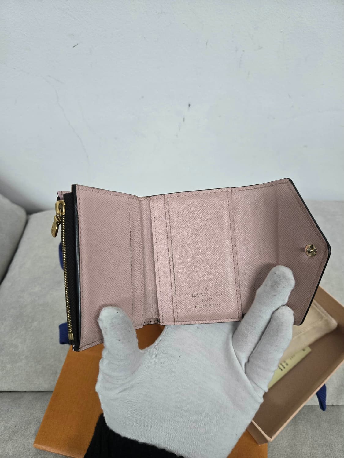 [보증서 정품]루이비통 미니 중지갑 상품이미지2