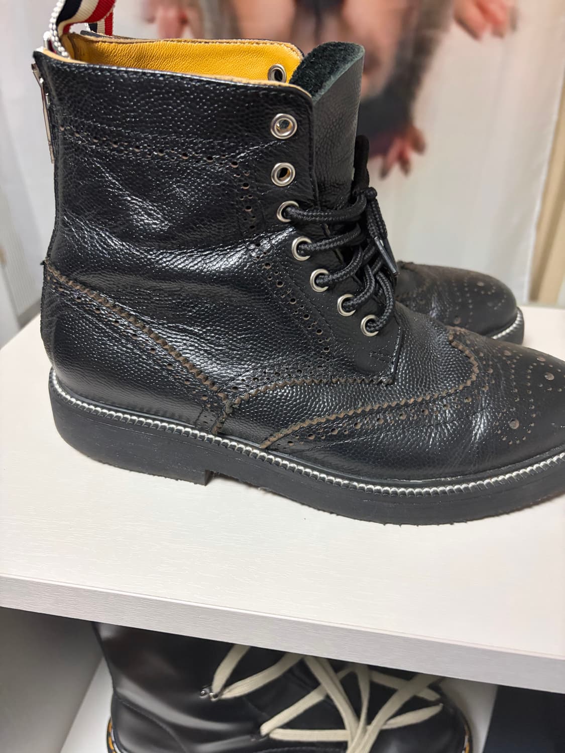 윙팁 브로그 부츠 상품이미지2