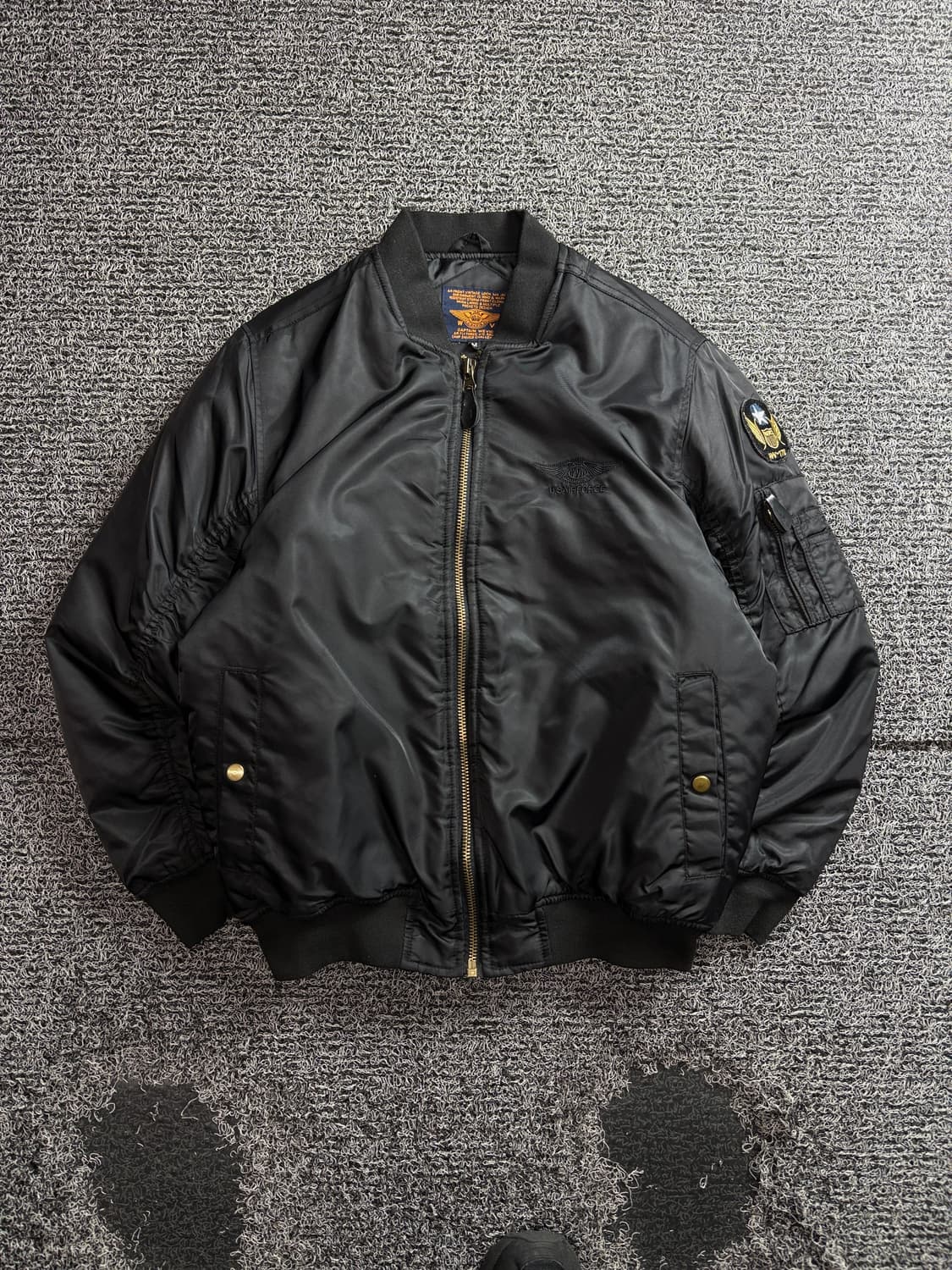 CAPTAIN WEVIC MA-1 밀리터리 플라이트 점퍼 3785 상품이미지2