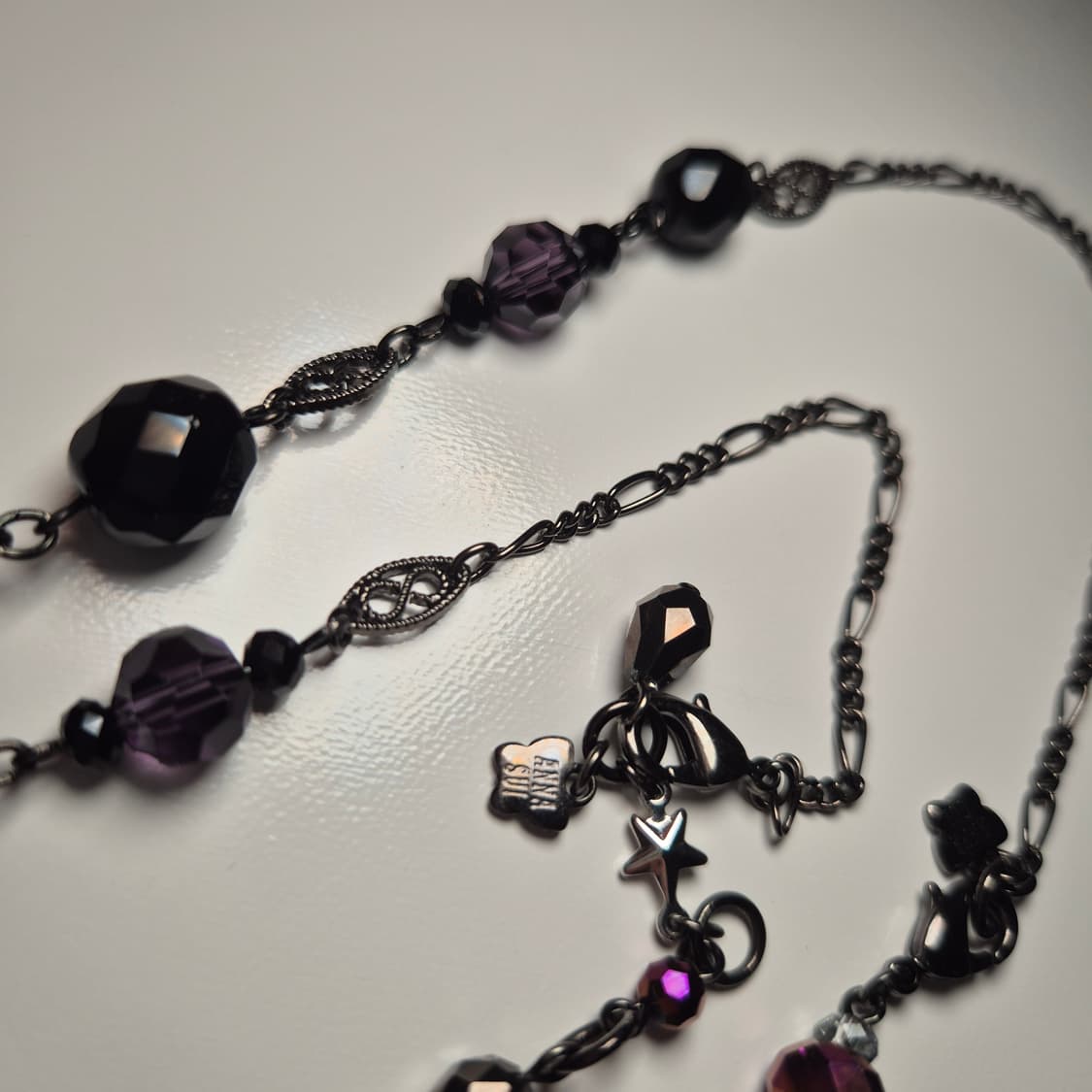 안나수이 비즈 달 목걸이 (박스X) 상품이미지4