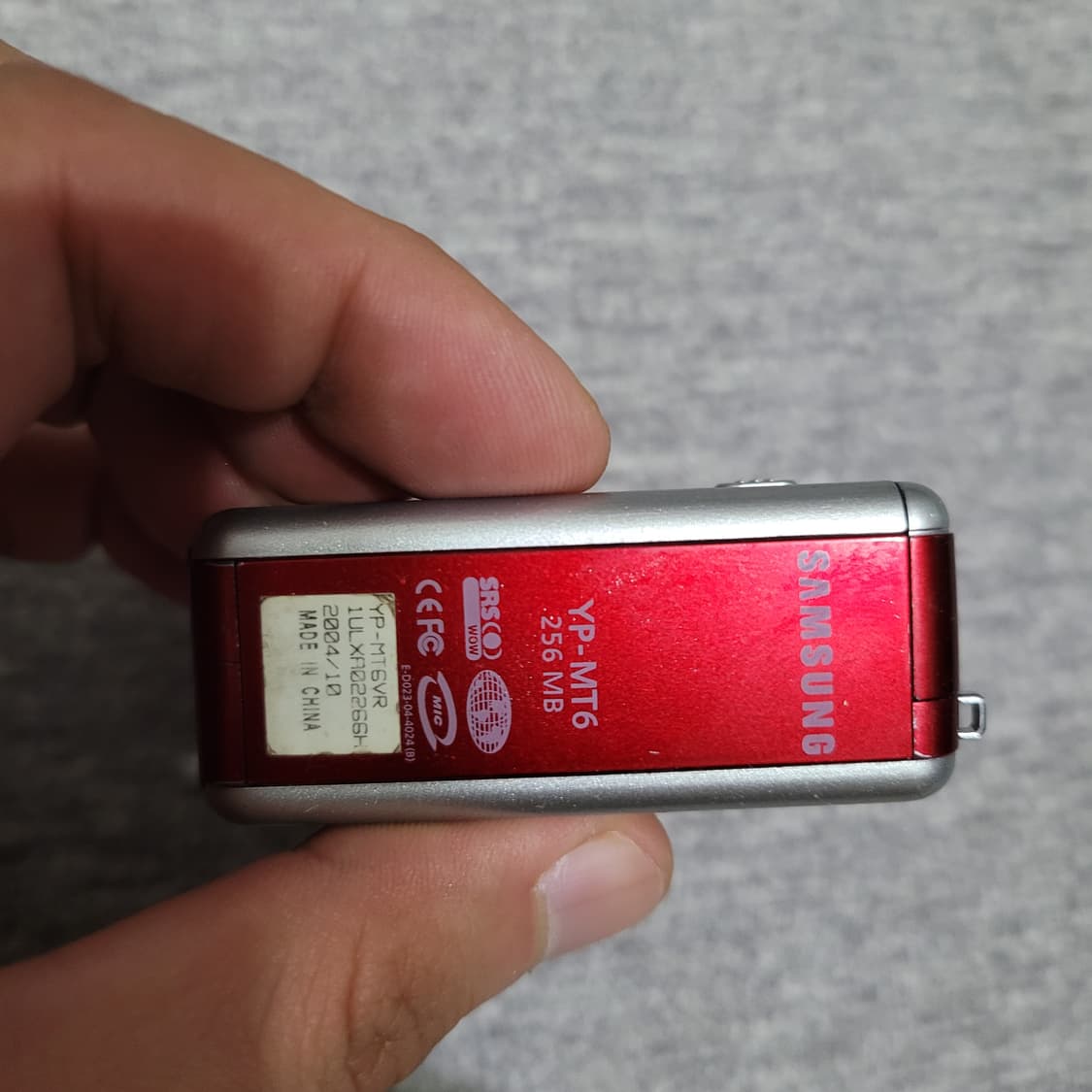 삼성 옙 YP-MT6 256mb mp3 상품이미지3