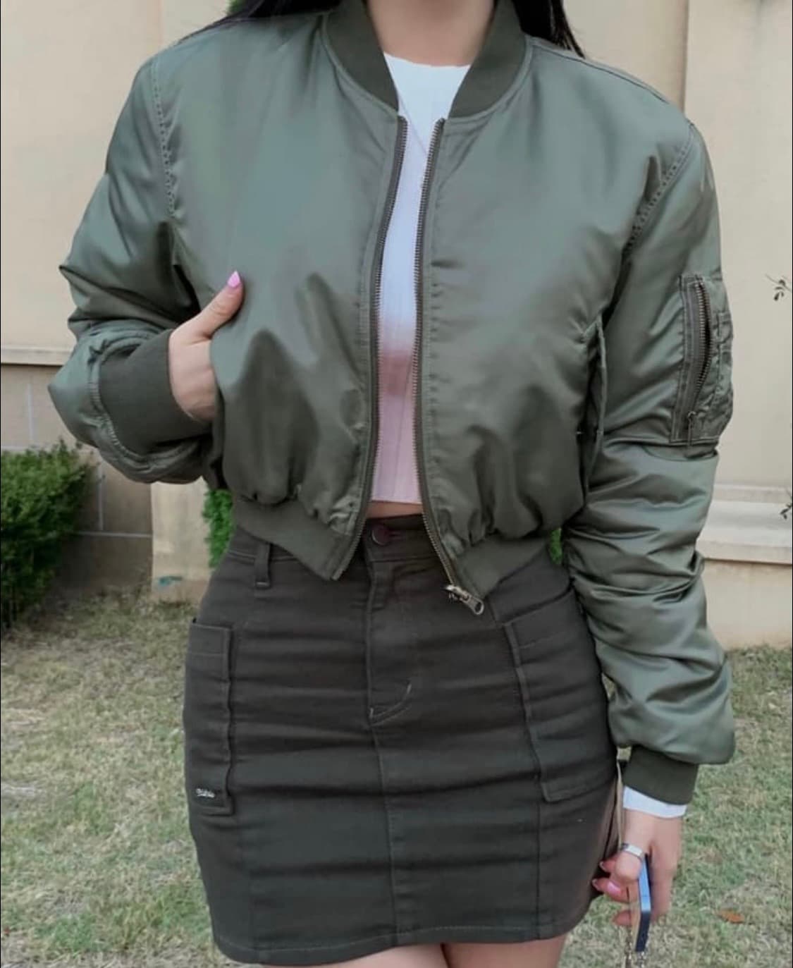 페일제이드 ma-1 항공점퍼 카키 상품이미지1