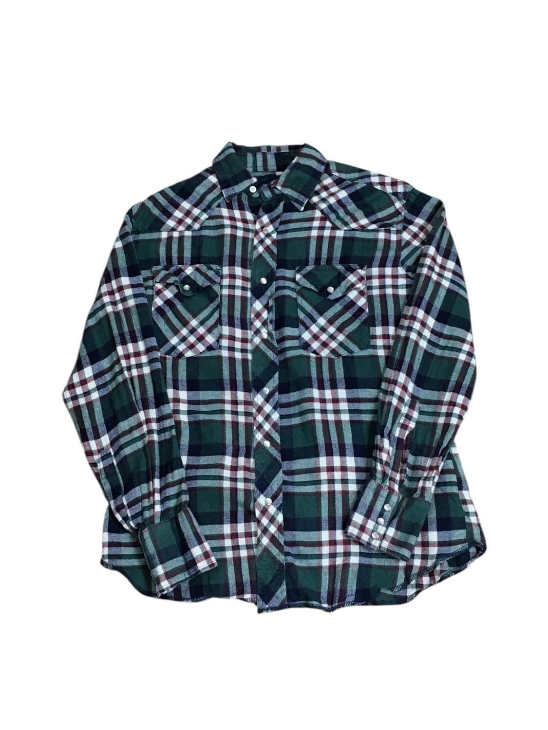 Wrangler 레트로 웨스턴 스냅 버튼 셔츠 상품이미지1