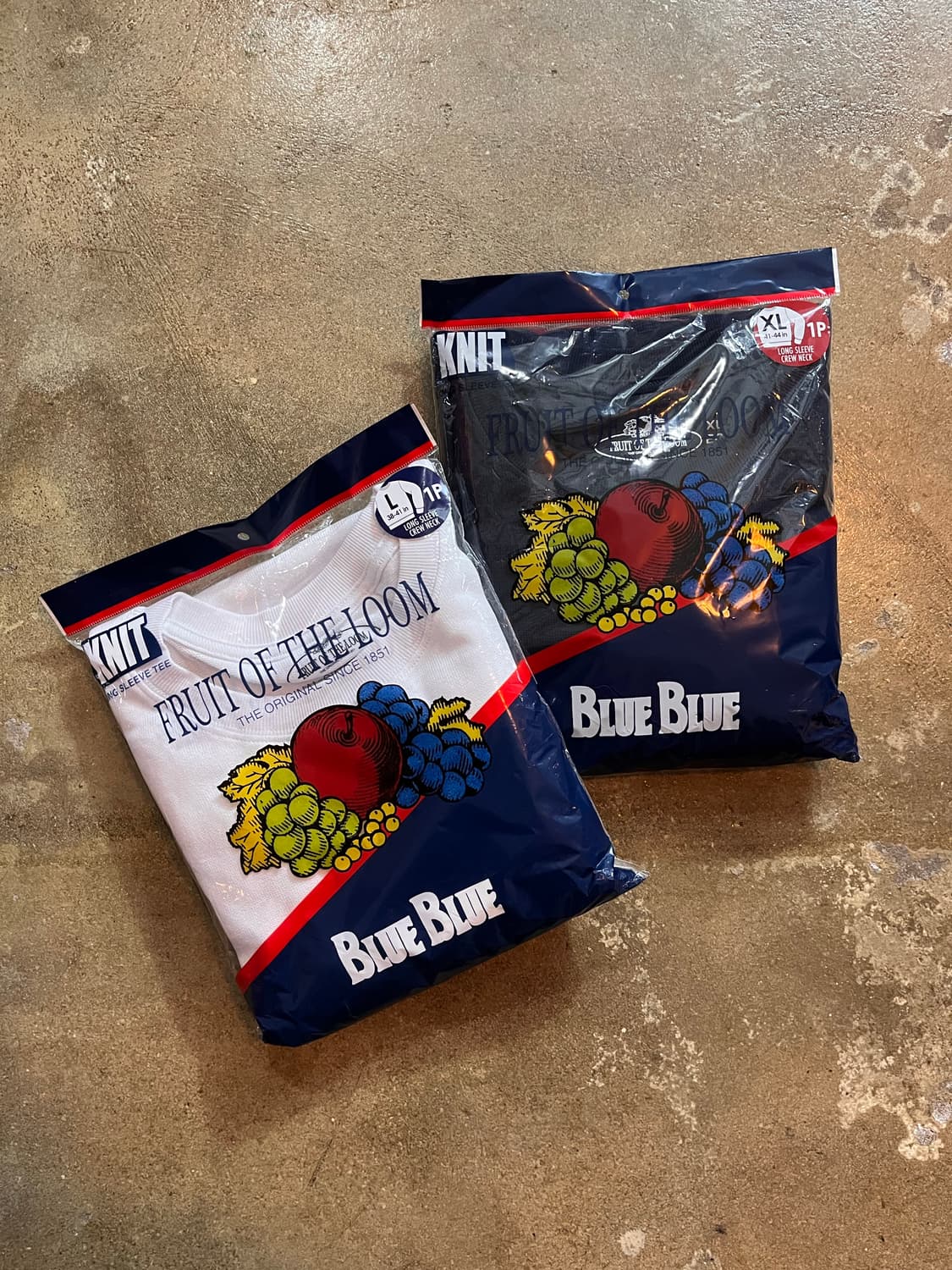 Blueblue x Fruit of the Loom 블루블루 L/S 상품이미지5